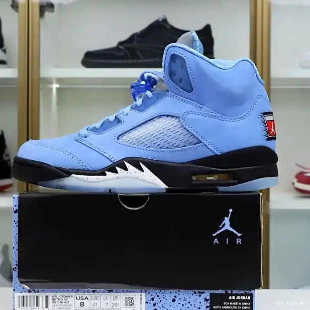 SE 401 BLUE BLEU DV1310 RETRO JORDAN 5 BLACK-WHITE AIR Kimikick UNIVERSITY 0703